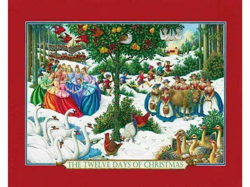 Puzzle- 12 Days of Christmas