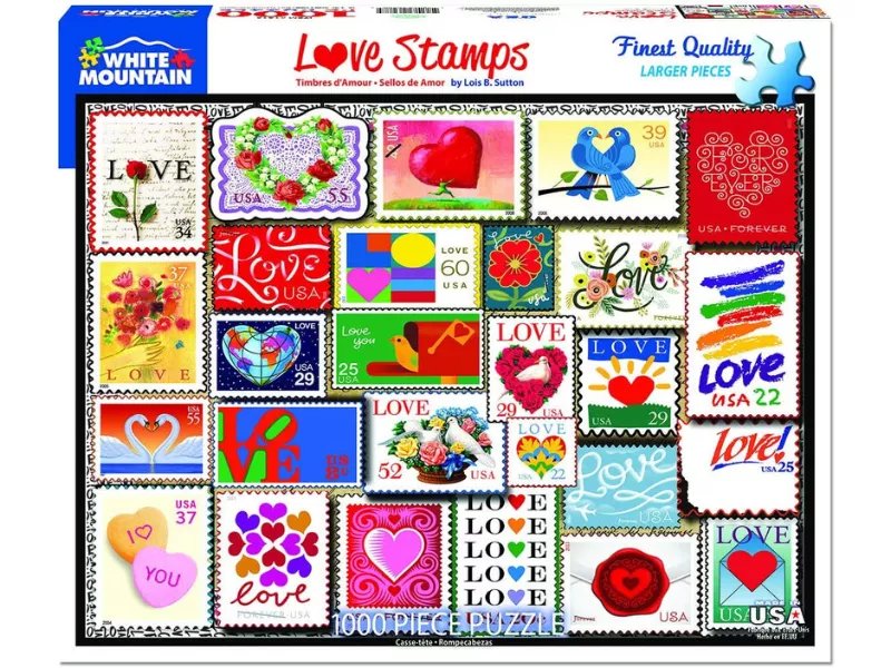 Puzzle- Love Stamps