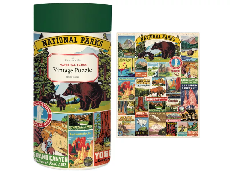 Puzzle- National Park Vintage