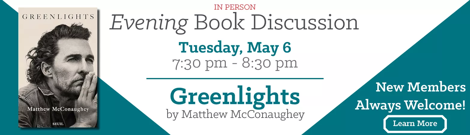 May Evening Book Discussion 2025