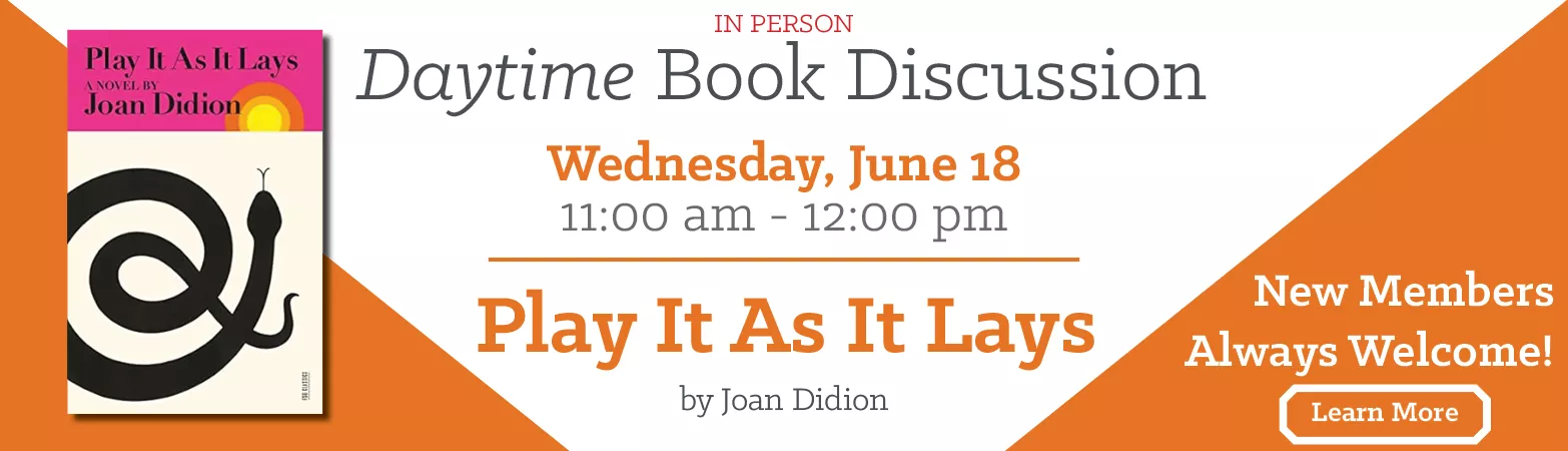June Daytime Book Discussion