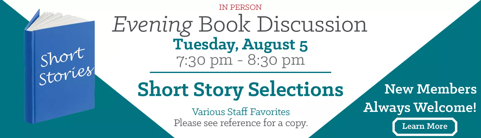 August Evening Book Discussion