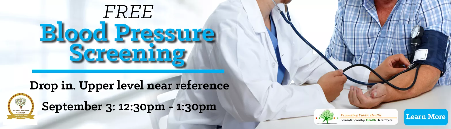 Blood Pressure Screening - Sept