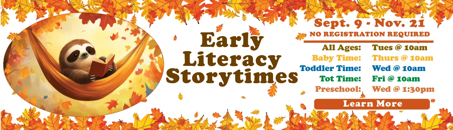Storytime Slider Fall 2025