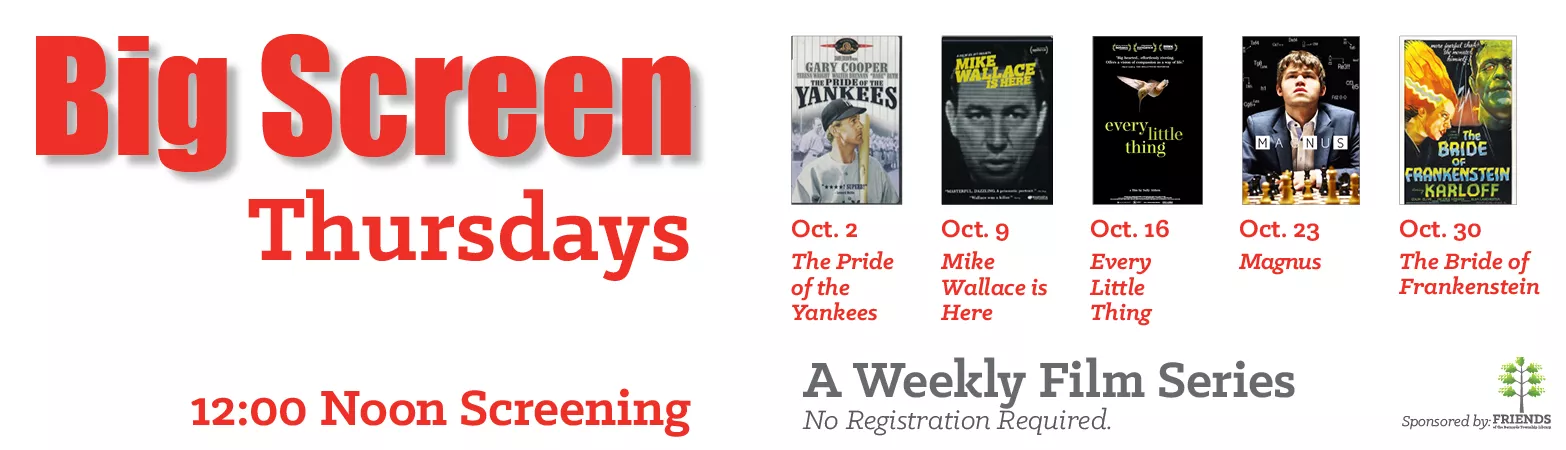 Big Screen Thursday - Oct 2025