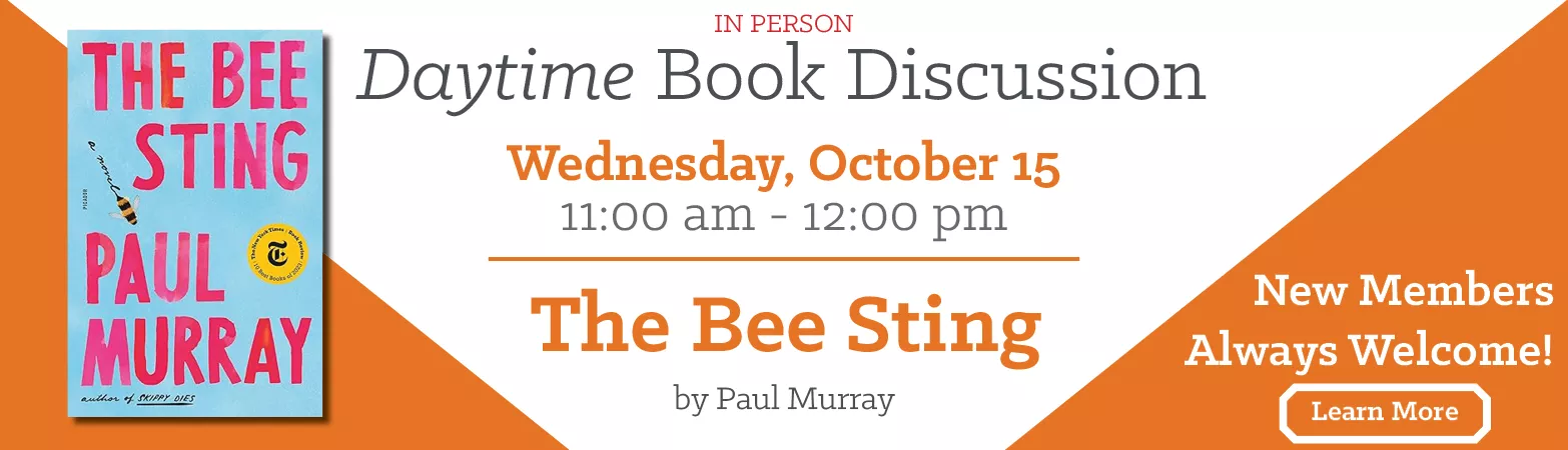 October Daytime Book Discussion