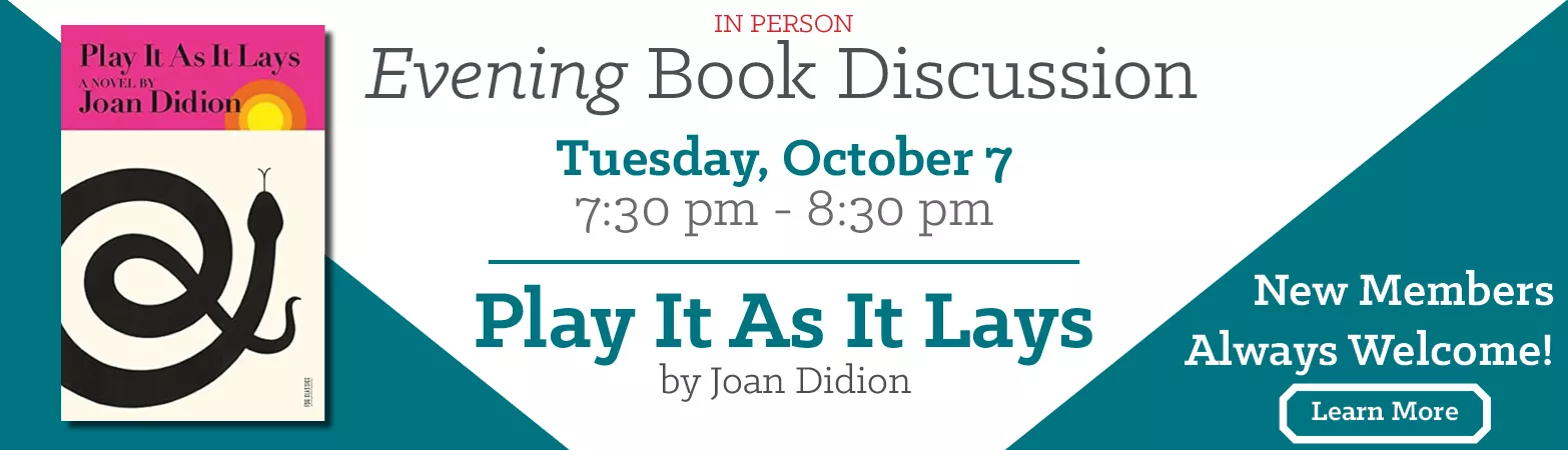 October Evening Book Discussion